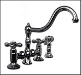Brigida Kitchen Faucet w/Traditional Metal Spray - Polished Chrome
