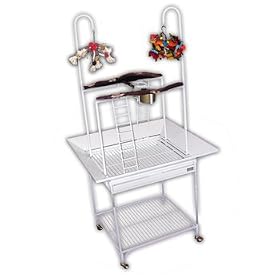 Avian Adventures Recreation Center for Birds Color:White