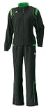ERIMA Damen Nano Line Pr&auml;sentationsanzug, schwarz/green, 48