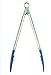 Cuisipro Silicone Locking Tongs 16 Inch, Blue