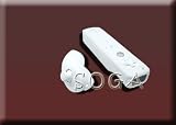 NINTENDO Wii WHITE SILICONE REMOTE + NUNCHUK SKIN CASE
