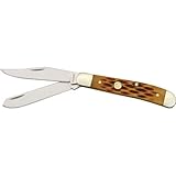 UPC 856975002125 product image for Puma Knives 7710301 Mini Trapper Knife with Brown Pick Bone Handles | upcitemdb.com
