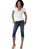 G Unit - G Unit Plus Size Belted Cropped Slim-Cut Jean
