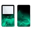 Dark Emerald Crystal Design Skin Decal Sticker for Apple iPod video 30GB/ 60GB/ 80GB Player