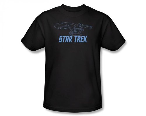  Star Trek Enterprise Outline T-shirt