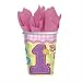 Girls First Birthday Hugs and Stitches Paper Cups (Supplies 8)