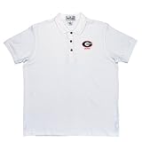 Georgia Bulldogs NCAA Classic Pique Polo Shirt for Women (White)