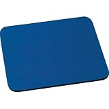 Blue Mouse Mat Fabric Topped Mouse Pad - Approx size 25 x 22cm
