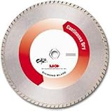 MK Diamond 153355 8-Inch Dry Cutting Continuous Rim Saw Blade with 5/8-Inch Arbor for Masonry