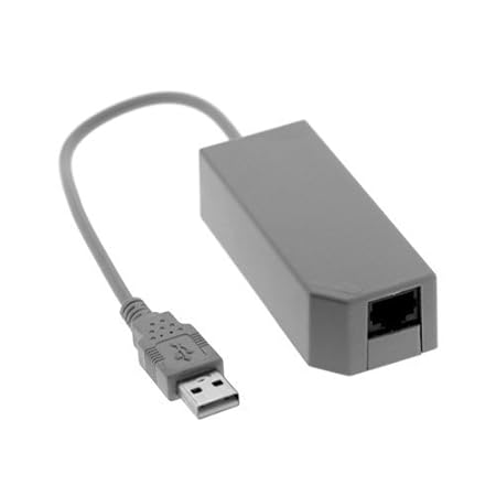 USB 2.0 Network Card Adapter for Nintendo Wii Internet LAN