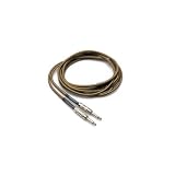 18Ft Tweed Guitar Cable Hosa Straight 24Awg With White Earbud Headphones