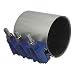 Smith-Blair Stainless Steel Repair Clamp, Full Circle, Stainless Steel Bolt, 6 Bolts, 15" Length, 8" Pipe Size