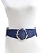 Oval Metal Buckle Elastic Belt