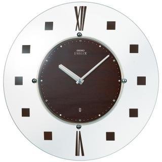 SEIKO CLOCK EMBLEM(セイコークロックエンブレム) 電波掛け時計 薄さ26ミリ HS529B