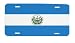 El Salvador Salvadorian Flag Full Color License Plate