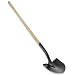 Corona Clipper Hollow Back #2 Round Point Shovel with Wood Handle #SS 65000