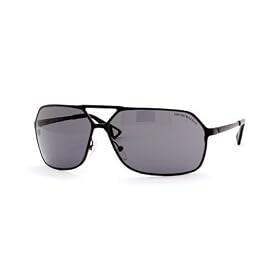 EMPORIO ARMANI EA9442 EA 9442 003 MATTE BLACK METAL FRAME GRAY LENS SUNGLASSES SHADES