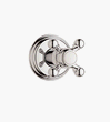 Grohe 19 829 000 Geneva chrome cross handle volume control trim, use rough in valve 29 273 / 29 274