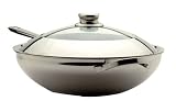 Meyer Professional Choice Healthy Eating Covered Stirfry Wok, 30 cm