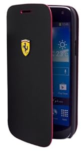Housse mat Samsung Galaxy S4 Mini noire Ferrari Scuderia