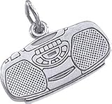 Boom Box Charm by Rembrandt Charms
