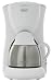 DeLonghi DC51TTW 4-Cup Coffeemaker with Thermal Travel-Mug Carafe, White