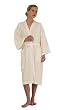 Canyon Rose Waffle Weave Unisex Spa Robe, XL, Natural