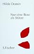 Nur eine Rose als St�tze