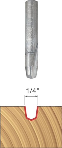 Freud 70-102 1/4-Inch Diameter Veining Router Bit with 1/4-Inch Shank