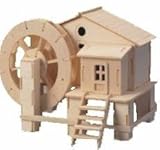 Water Mill - 3D Jigsaw Woodcraft Kit Wooden Puzzle