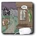 Londons Times Funny Bugs and Slugs Cartoons - Fishing Baits Hotel Motherrrrrrrrrrrrrrrrrrr - Mouse Pads
