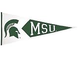Michigan State Mascot Classic Pennant
