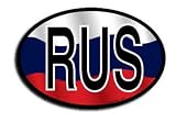 Russia - Wavy Oval Decals
