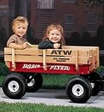 Radio Flyer All-Terrain Steel and Wood Wagon