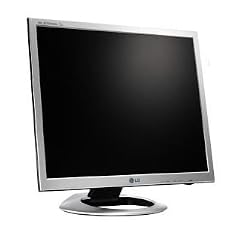 LG Flatron L1970HR 19 Zoll TFT Monitor silber/schwarz DVI (Kontrast 3000:1, 2 Ms Reaktionszeit)