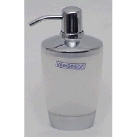 InterDesign Aria Soap Pump, Clear