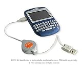 BlackBerry 6200/7200 Series Retractable Sync and Charge Cable (silver)