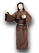 Friar Tuck Monk Costume - Good for Renaissance or Robin Hood Theme Costumes