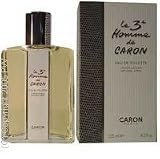 Le 3e Homme by Caron, 4.2 oz Eau De Toilette Spray for men (The Third Man)