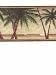 Davie Carter Brown Palm Trees & Sailboats Wallpaper Border