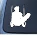 GYMNAST - Car, Truck, Notebook, Vinyl Decal Sticker #1270 | Vinyl Color: White
