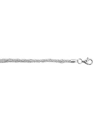 Sterling Silver 1.2 mm Faceted Pallini Bead 7-Strand Ball Chain 18 inch Necklace, NICKEL FREE