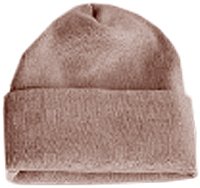 Long Knit Acrylic 12'' Winter Watch Beanie - Khaki