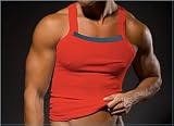 C-in2 Bamboo Hummer Tank Top for Men - Orange