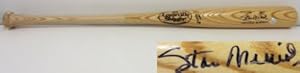 Stan Musial Cardinals Signed Louisville Slugger Baseball Bat SI