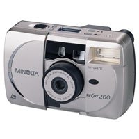 Minolta Vectis 260 APS Film Camera w/ 25-65mm Lens and 2.6x Zoom