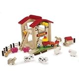 WONDERLAND FIRE STATION PLAYSET