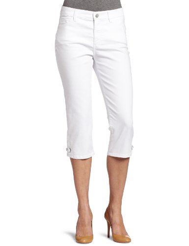 Not Your Daughter's Jeans Women's Petite Rhinestone Grommet Capri product image