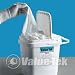 Value-Tek Pre-Saturated Wipers - Wiper 70% ethanol/30% DI H2O, laundered polyester, knife edge, 9x9, 150/pail
