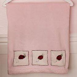 Lady Bug Boa Blanket